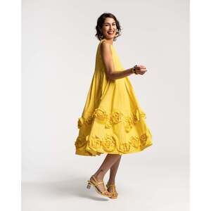 Sunny Flower Dress Yellow